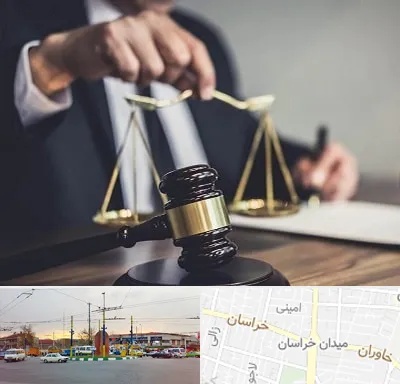 وکیل حقوقی در میدان خراسان