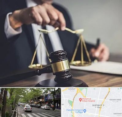 وکیل حقوقی در ظفر