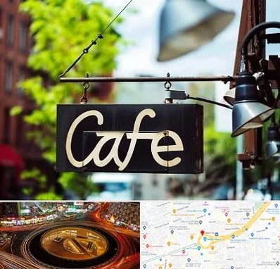 کافه در میدان ولیعصر