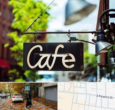 کافه در خیابان فلسطین