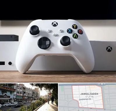فروشگاه کنسول بازی در خیابان جمالزاده