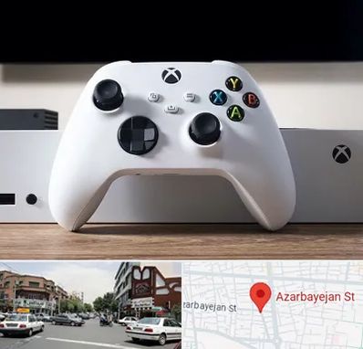 فروشگاه کنسول بازی در خیابان آذربایجان