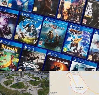 نصب بازی پلی استیشن PS4 در ورامین