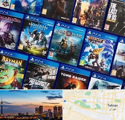نصب بازی پلی استیشن PS4 در غرب تهران 