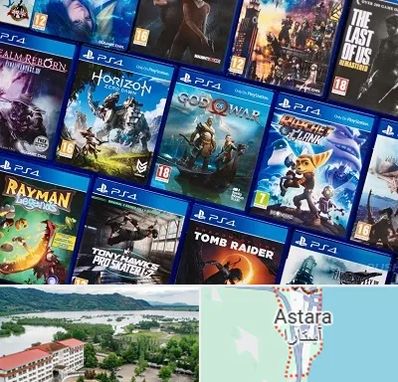 نصب بازی پلی استیشن PS4 در آستارا