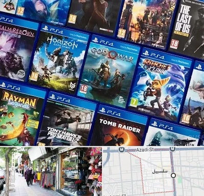 نصب بازی پلی استیشن PS4 در سلسبیل