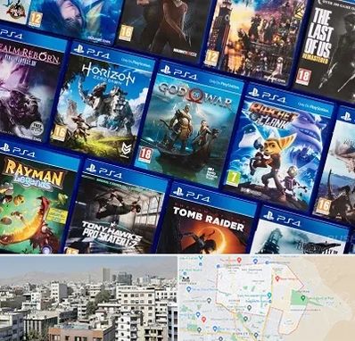 نصب بازی پلی استیشن PS4 در منطقه 14 تهران 