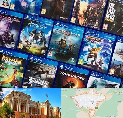 نصب بازی پلی استیشن PS4 در خوی