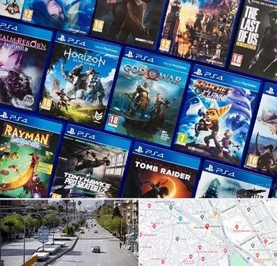 نصب بازی پلی استیشن PS4 در خیابان زند شیراز