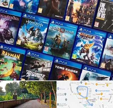 نصب بازی پلی استیشن PS4 در بلوار گیلان رشت