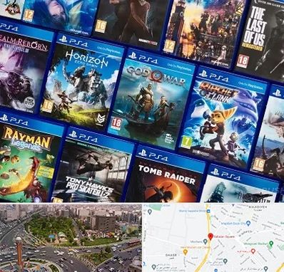 نصب بازی پلی استیشن PS4 در سبلان 