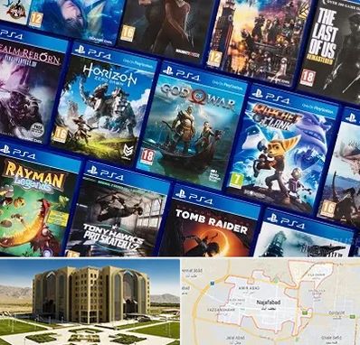 نصب بازی پلی استیشن PS4 در نجف آباد