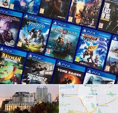 نصب بازی پلی استیشن PS4 در فرشته 