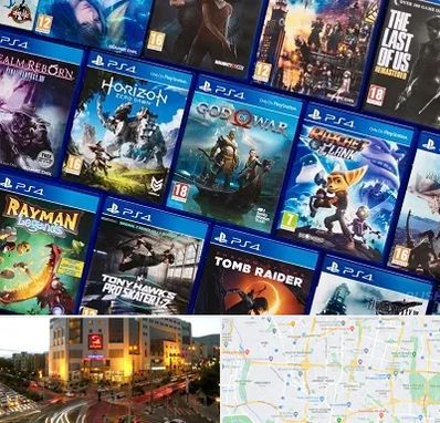نصب بازی پلی استیشن PS4 در جنت آباد تهران 