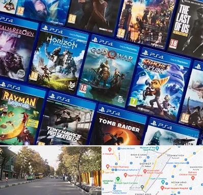 نصب بازی پلی استیشن PS4 در شریعتی 