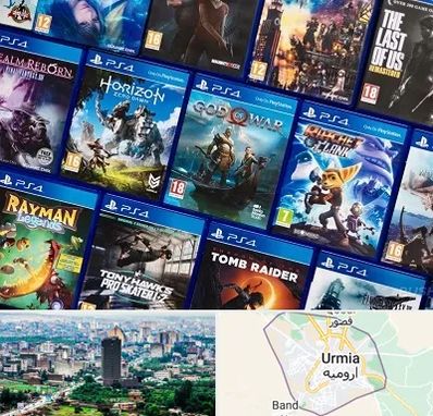 نصب بازی پلی استیشن PS4 در ارومیه