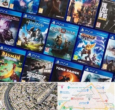 نصب بازی پلی استیشن PS4 در شهرک غرب مشهد