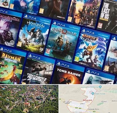 نصب بازی پلی استیشن PS4 در دماوند
