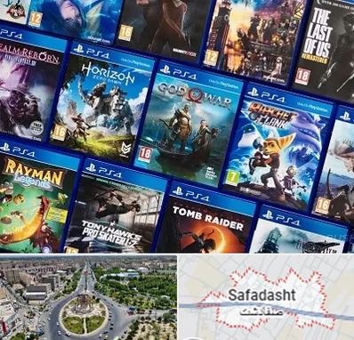 نصب بازی پلی استیشن PS4 در صفادشت