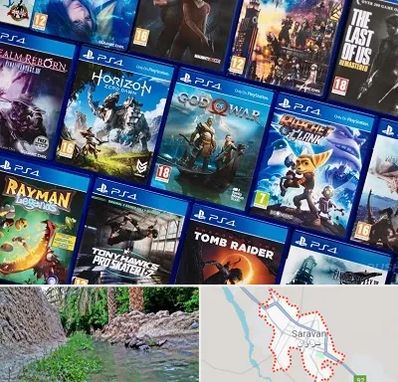 نصب بازی پلی استیشن PS4 در سراوان