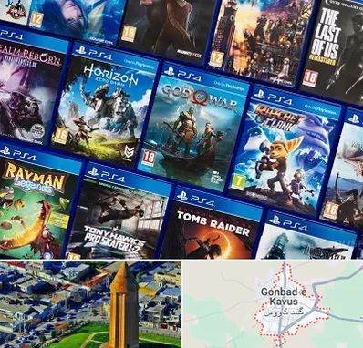 نصب بازی پلی استیشن PS4 در گنبد کاووس