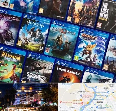 نصب بازی پلی استیشن PS4 در کیانپارس اهواز