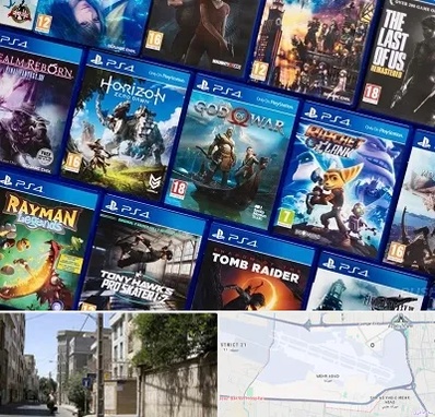 نصب بازی پلی استیشن PS4 در مهرآباد