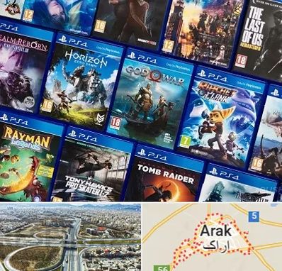 نصب بازی پلی استیشن PS4 در اراک