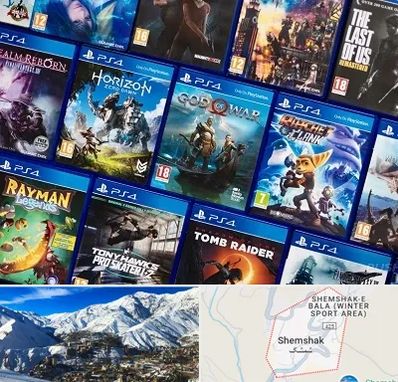نصب بازی پلی استیشن PS4 در شمشک