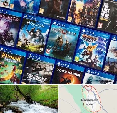 نصب بازی پلی استیشن PS4 در نهاوند
