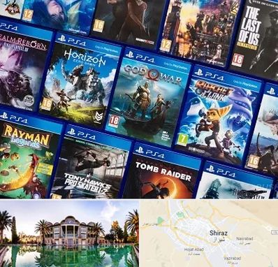 نصب بازی پلی استیشن PS4 در شیراز