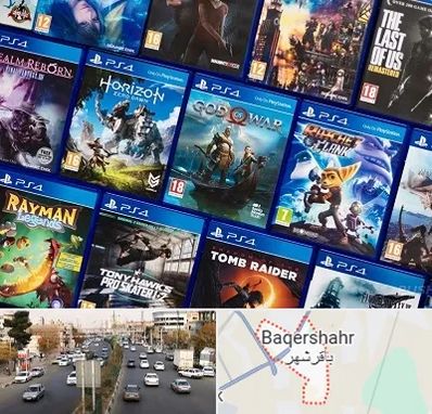 نصب بازی پلی استیشن PS4 در باقرشهر