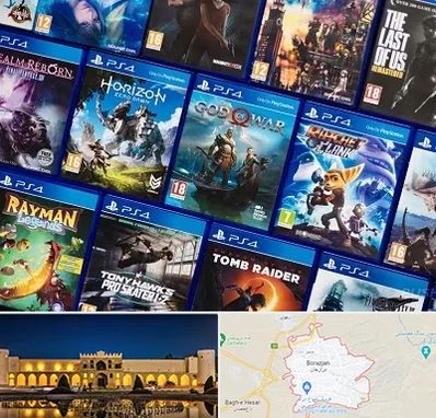 نصب بازی پلی استیشن PS4 در برازجان