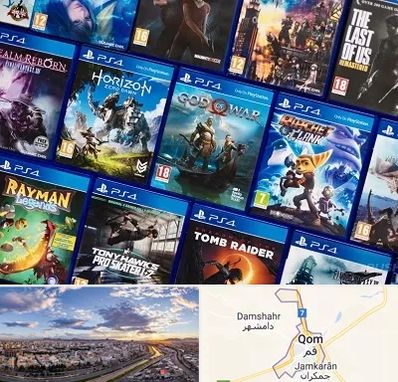 نصب بازی پلی استیشن PS4 در قم