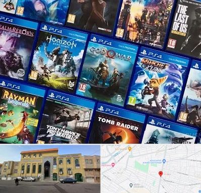 نصب بازی پلی استیشن PS4 در زنبیل آباد قم