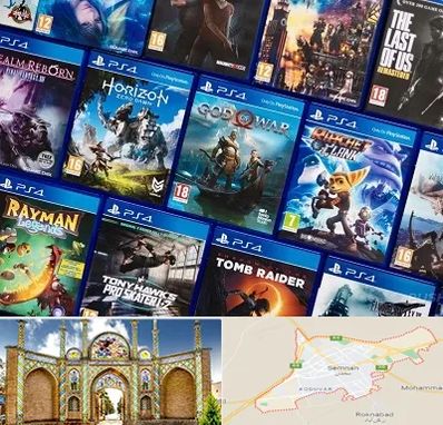 نصب بازی پلی استیشن PS4 در سمنان