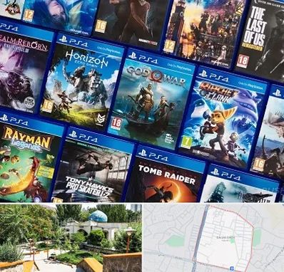 نصب بازی پلی استیشن PS4 در باغمیشه تبریز