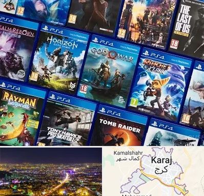 نصب بازی پلی استیشن PS4 در کرج