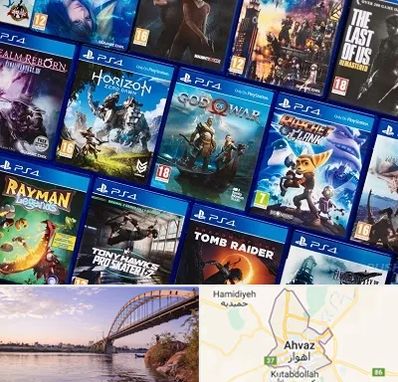 نصب بازی پلی استیشن PS4 در اهواز
