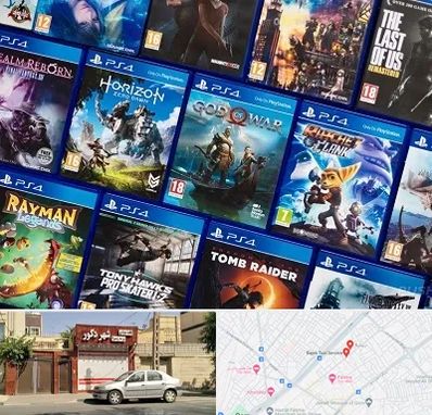 نصب بازی پلی استیشن PS4 در باجک قم