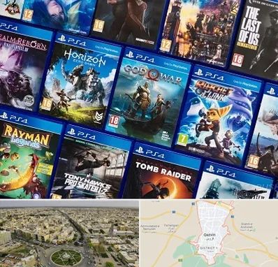 نصب بازی پلی استیشن PS4 در قزوین