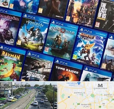 نصب بازی پلی استیشن PS4 در جنوب تهران 