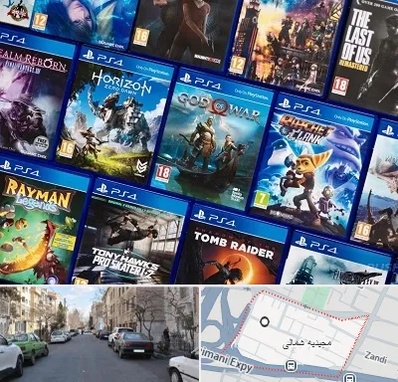 نصب بازی پلی استیشن PS4 در مجیدیه شمالی