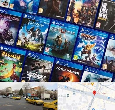 نصب بازی پلی استیشن PS4 در شهناز تبریز