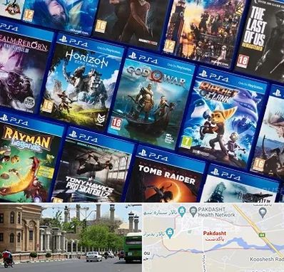 نصب بازی پلی استیشن PS4 در پاکدشت