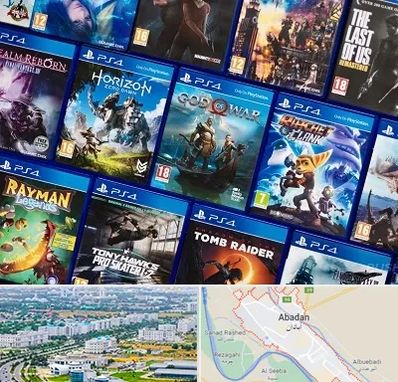 نصب بازی پلی استیشن PS4 در آبادان