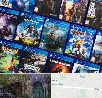نصب بازی پلی استیشن PS4 در بریانک