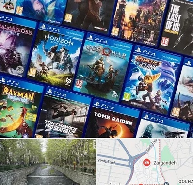 نصب بازی پلی استیشن PS4 در زرگنده