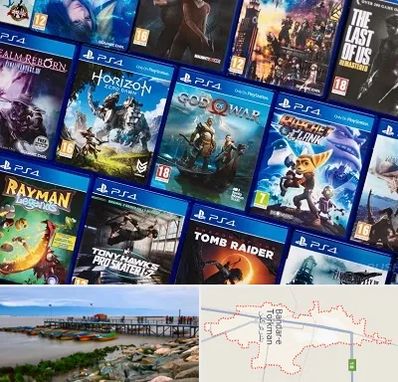 نصب بازی پلی استیشن PS4 در بندر ترکمن