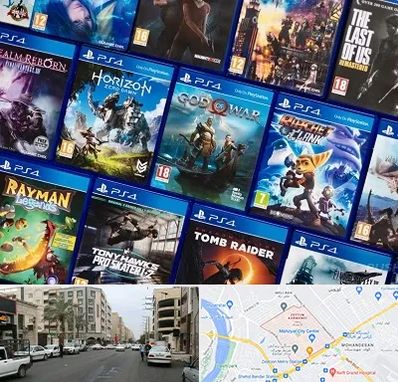 نصب بازی پلی استیشن PS4 در زیتون کارمندی اهواز